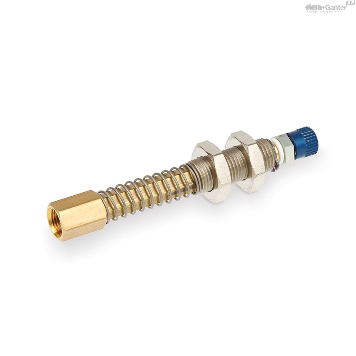 Tekel Anti Rotation Spring VPG-F Anti-rotation mini vacuum cups spring suspensions Female threaded ...