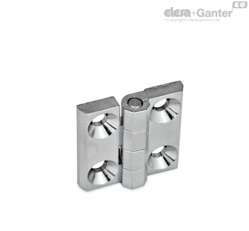 GN 237-ZD Hinges Zinc die casting | Elesa+Ganter