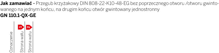 10.4 GN 110 – Otwory poprzeczne do montażu elementów roboczych na wałach