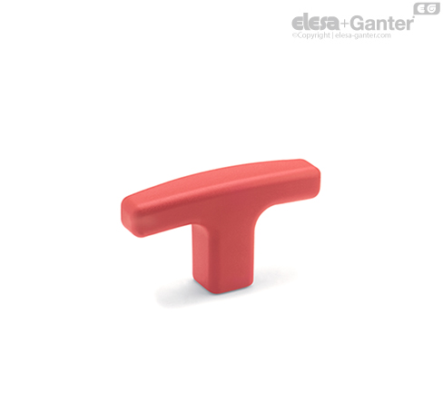 L.652-B T-Handles Plain or threaded hole | Elesa+Ganter