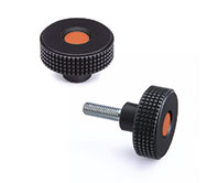 MBT.-Diamond cut knurled knobs